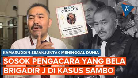 Profil Kamaruddin Simanjuntak Yang Meninggal Hari Ini, Pengacara Yang Bongkar Kasus Sambo