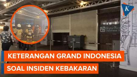 Usai Kebakaran, Grand Indonesia Kembali Beroperasi Normal