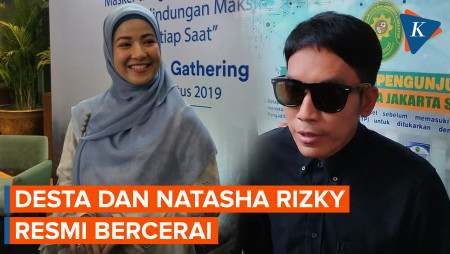 Desta dan Natasha Rizky Resmi Cerai Setelah 10 Tahun Menikah