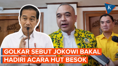 Jokowi Disebut Bakal Hadiri Acara HUT ke-59 Partai Golkar