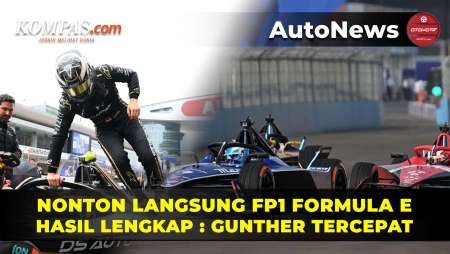 Hasil FP1 Formula E, Gunther Tercepat