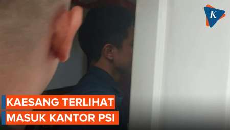 Momen Kaesang Masuk Kantor PSI Usai Sempat “Hilang”