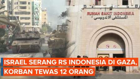 Tank Israel Serang RS Indonesia, 12 Orang Meninggal Dunia