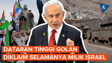 Netanyahu Klaim Dataran Tinggi Golan Selamanya Milik Israel