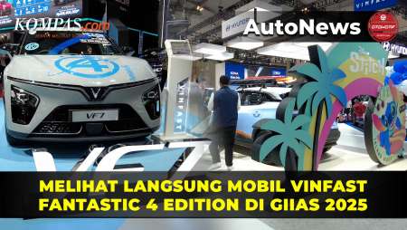 Ada Vinfast VF7 Fantastic 4 Edition di GIIAS 2025