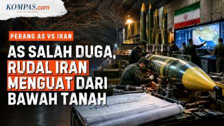 Iran "Dihancurkan" AS, Tapi Rudalnya Justru Naik Level: Bukti Teheran Bangkit Dari Bawah Tanah