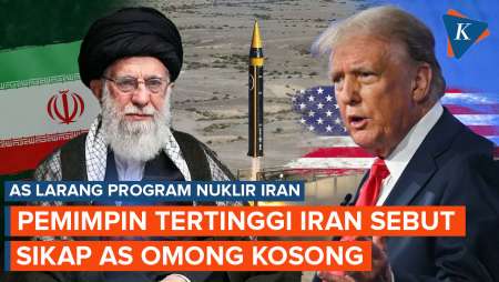 AS Larang Iran Perkaya Uranium terkait Program Nuklir, Khamenei Sebut Omong Kosong