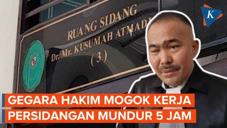 Hakim Mogok Kerja, Sidang di PN Jaksel Ngaret 5 Jam