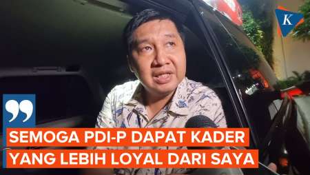 Mundur dari PDI-P, Maruarar Sirait: Semoga Dapat Kader yang Lebih Loyal