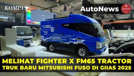 Lihat Truk Baru Mitsubishi Fuso di GIIAS 2025, Fighter X FM65 Tractor