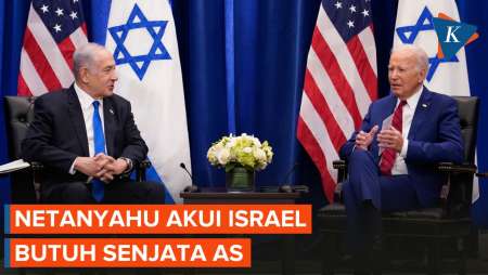 Netanyahu Akui Israel Butuh Senjata AS demi Pertahankan Eksistensi
