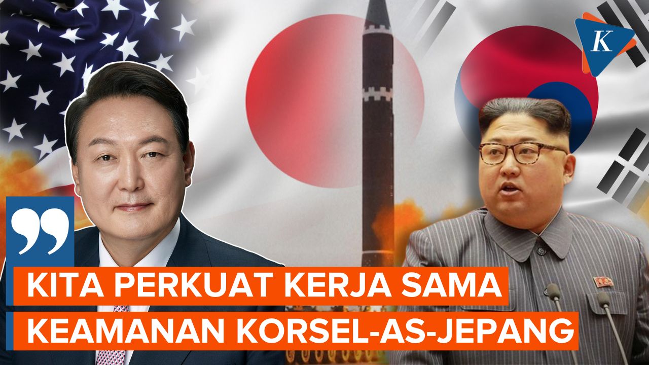 Korsel Perkuat Kerja Sama dengan Jepang-AS untuk Hadapi Korut
