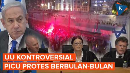 Mahkamah Agung Israel Batalkan UU Kontroversial yang Disahkan Netanyahu