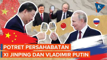 Persahabatan Putin dan Xi Jinping Selama 5 Tahun, Janjinya Tanpa Batas...