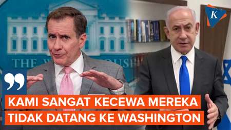 AS Kecewa Netanyahu Batalkan Perjalanan Delegasinya ke Washington