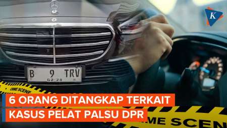 Polisi Tangkap 6 Orang Terkait Kasus Pelat Palsu DPR, 8 Mobil Ikut Disita