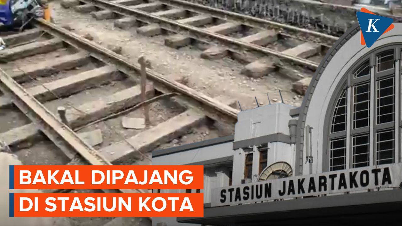 Rel Trem Peninggalan Belanda di Proyek MRT Bakal Dipajang di Stasiun Kota