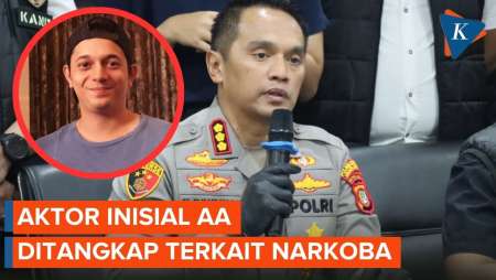 Polisi Tangkap Aktor Terkenal Inisial AA Terkait Dugaan Penyalahgunaan Narkoba