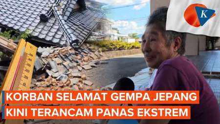 Update Gempa Jepang: 34 Orang Tewas, Panas Ekstrem Ancam Korban Selamat
