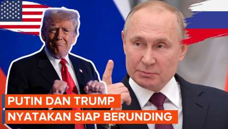 Putin dan Trump Nyatakan Siap Berunding