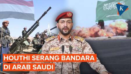 Balas Serangan Di Bandara Sanaa, Houthi Luncurkan Rudal-Drone Ke Saudi