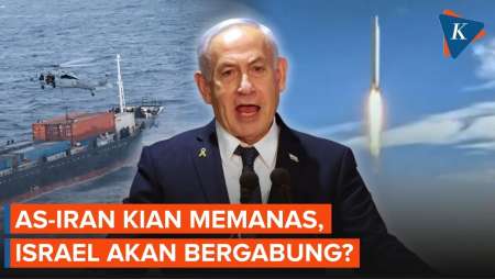 Saling Serang AS-Iran Makin Sengit, Israel Bakal Bergabung?