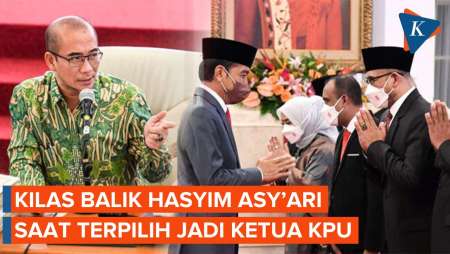 Kilas Balik Hasyim Asy'ari Saat Terpilih Jadi Ketua KPU, Sebut Kekuasaan dari Allah, Kini Dipecat