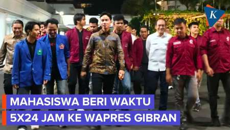 Waktu 5x24 Jam Untuk Wapres Gibran Penuhi Tuntutan Mahasiswa