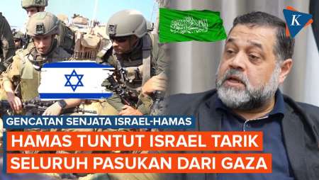 Hamas Desak Israel Tarik Mundur Seluruh Pasukan dari Gaza Palestina