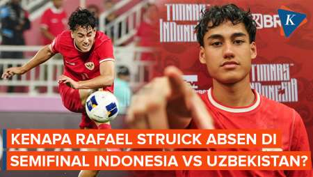 Alasan Rafael Struick Absen di Semifinal Indonesia vs Uzbekistan