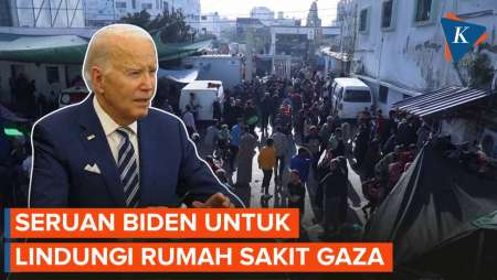 Biden Desak Israel: Rumah Sakit di Gaza Harus Dilindungi