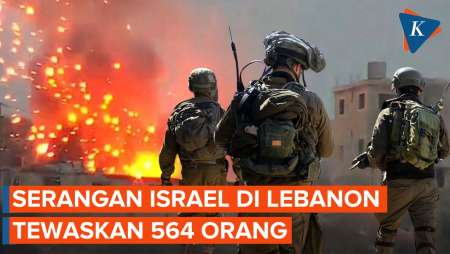 564 Orang Tewas Akibat Serangan Israel di Lebanon Selatan Sejak Oktober 2023