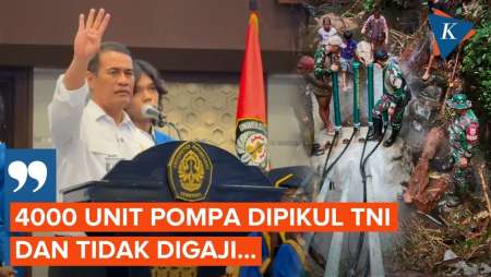 Depan Mahasiswa Mentan Amran Jawab Keterlibatan TNI Dalam Sektor Pertanian