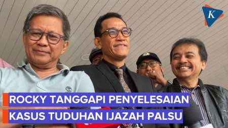 Bela Kubu Roy Suryo, Rocky Gerung: Urusan Damai Itu Urusan Akhirat