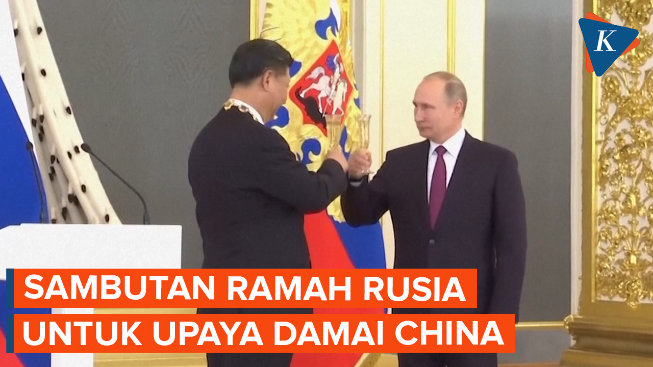 Sambut Upaya Damai Konflik, Putin Klaim Rusia-China di Puncak Hubungan Baik