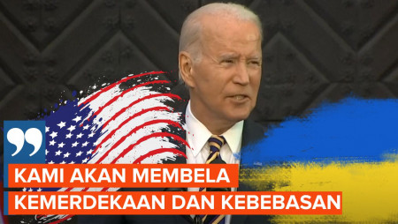 Janji Joe Biden untuk Terus Dukung Ukraina