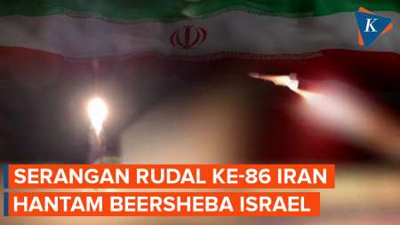 Iran Luncurkan Gelombang Rudal Ke-86, Targetkan Kawasan Industri Beersheba Israel