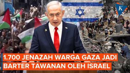 Israel Sandera 1.700 Jenazah Warga Palestina
