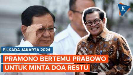 Pramono Anung Bertemu Prabowo, Minta Doa Restu Maju Pilkada Jakarta 2024