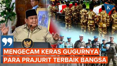 Prabowo Kecam Keras Insiden Gugurnya 3 Prajurit TNI Di Lebanon