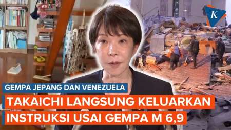 Respons Kilat PM Takaichi Setelah Gempa M 6,9 Guncang Jepang