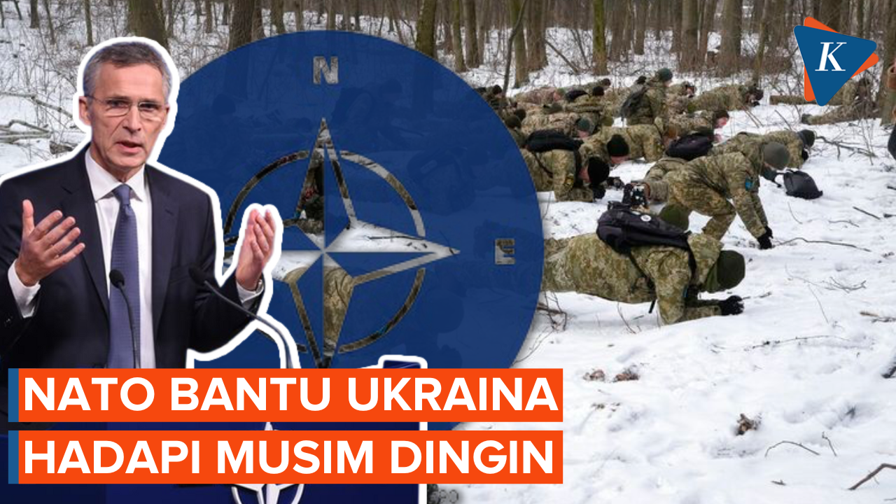 NATO akan Bantu Ukraina Hadapi Perang di Musim Dingin