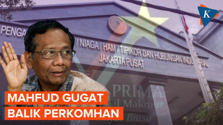 Digugat Rp 1 Miliar karena Komentari Penundaan Pemilu, Mahfud Gugat Balik Rp 5 Miliar 