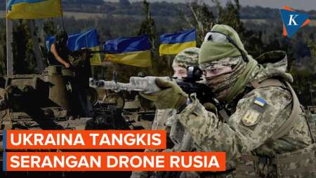 Makin Sengit! Ukraina Berhasil Tembak 17 Drone Rusia