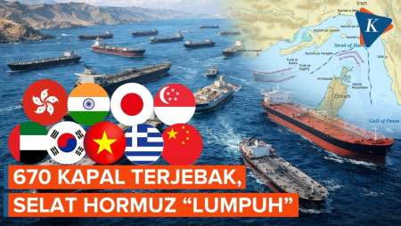 670 Kapal Terjebak Di Selat Hormuz, Negara Mana Paling Terpukul?