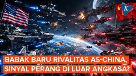 AS Bersiap Potensi Tempur Di Bulan, China Beri Respons, Sinyal Perang Di Luar Angkasa?