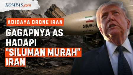 Drone Iran Sulit Dilumpuhkan AS: Pakai Teknik "Siluman", Pentagon Gagal Antisipasi