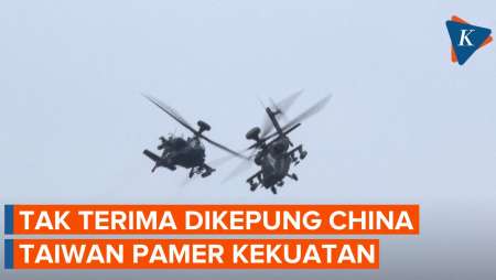 Dikepung China dengan 103 Jet Tempur, Taiwan Pamer Kekuatan Pertahanan