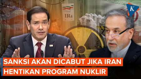 Jika Iran Setop Program Nuklir, AS Janji Cabut Sanksi