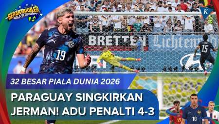 Hasil Jerman Vs Paraguay 1-1, Die Mannschaft Angkat Koper Usai Kalah Adu Penalti 3-4